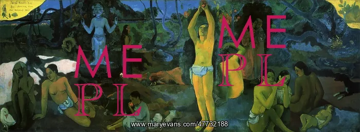 : Where Do We Come From? What Are We? by Gauguin : Where Do We Come From? What Are We? by Gauguin