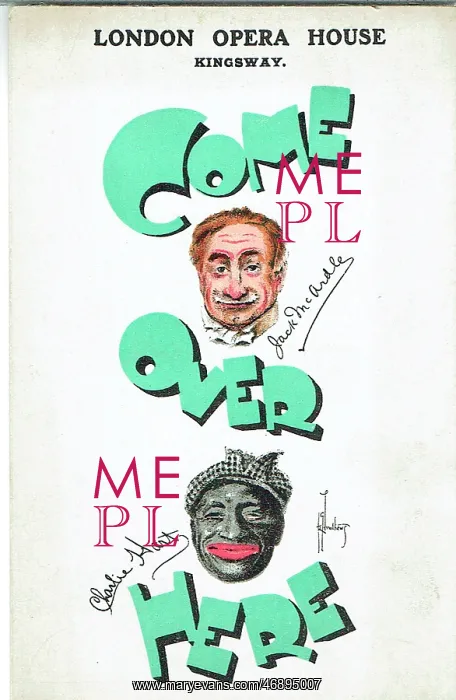 : Come Over Here revue by Wilson Mizner and Max Pemberton : Come Over Here revue by Wilson Mizner and Max Pemberton