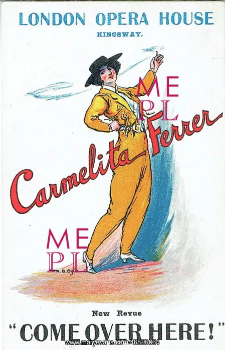: Come Over Here revue by Wilson Mizner and Max Pemberton : Come Over Here revue by Wilson Mizner and Max Pemberton