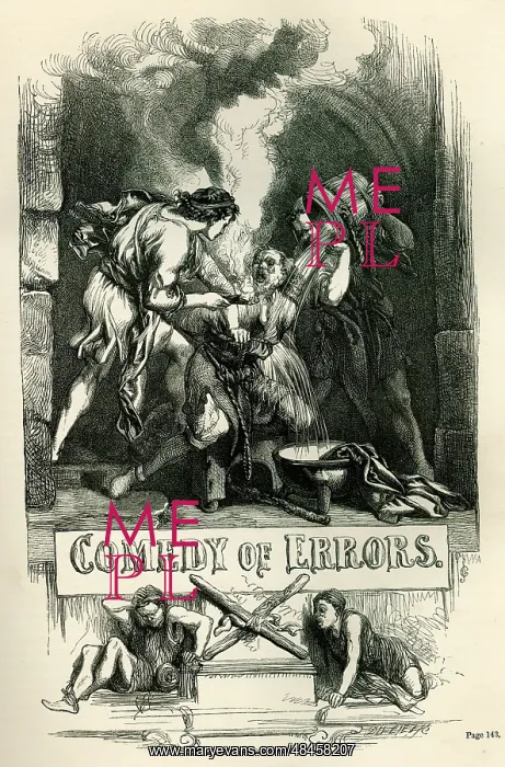 : The Comedy of Errors - title page : The Comedy of Errors - title page