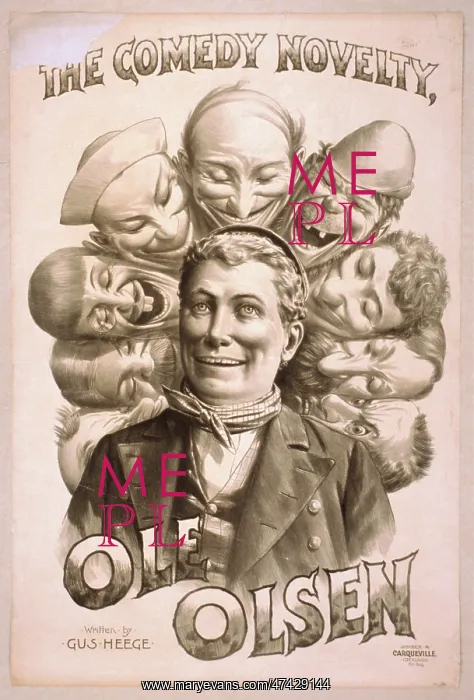  : The comedy novelty, Ole Olson