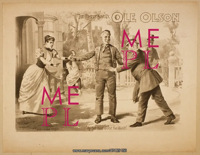  : The comedy novelty, Ole Olson