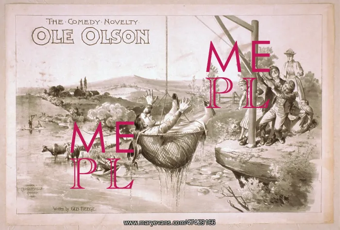  : The comedy novelty, Ole Olson