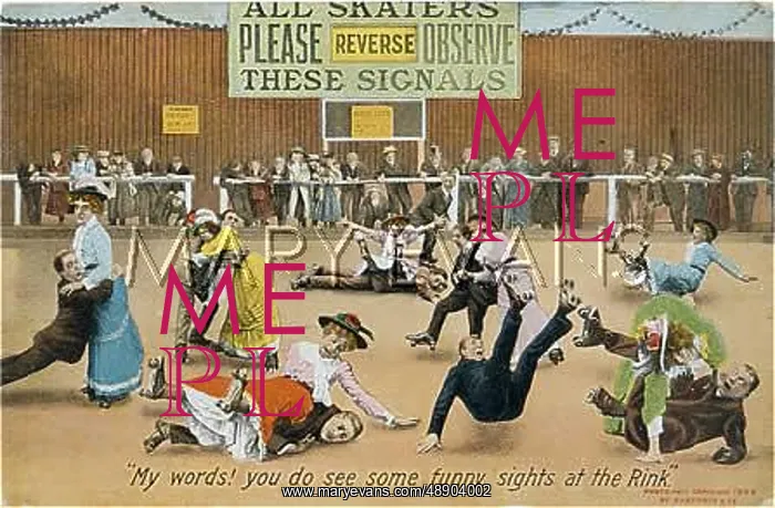 : COMEDY ROLLER-SKATING : COMEDY ROLLER-SKATING