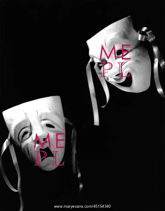  : Comedy and Tragedy Masks