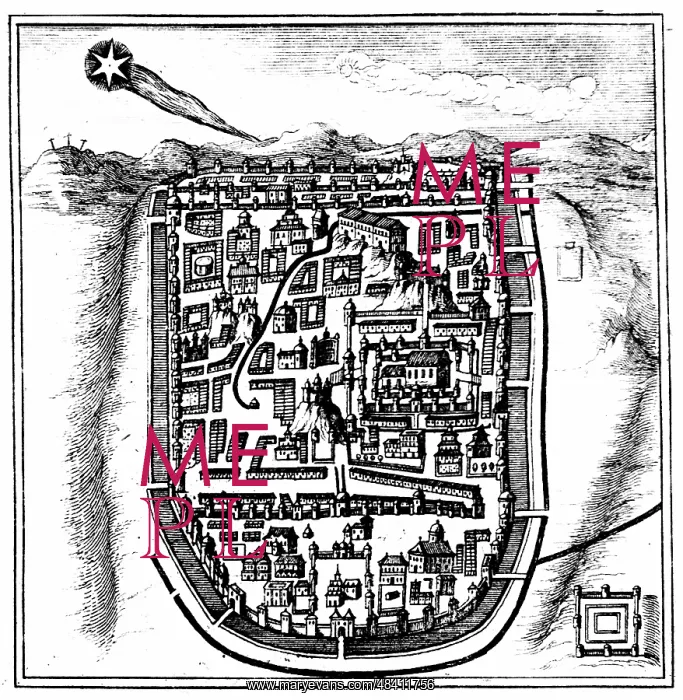 : Comet of 66 AD (Halley) over Jerusalem. From Stanislas : Comet of 66 AD (Halley) over Jerusalem. From Stanislas