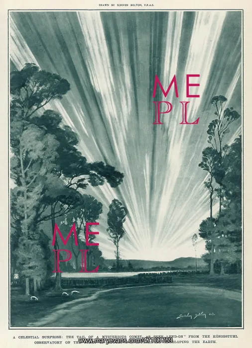 : COMET AUGUST 1921 : COMET AUGUST 1921