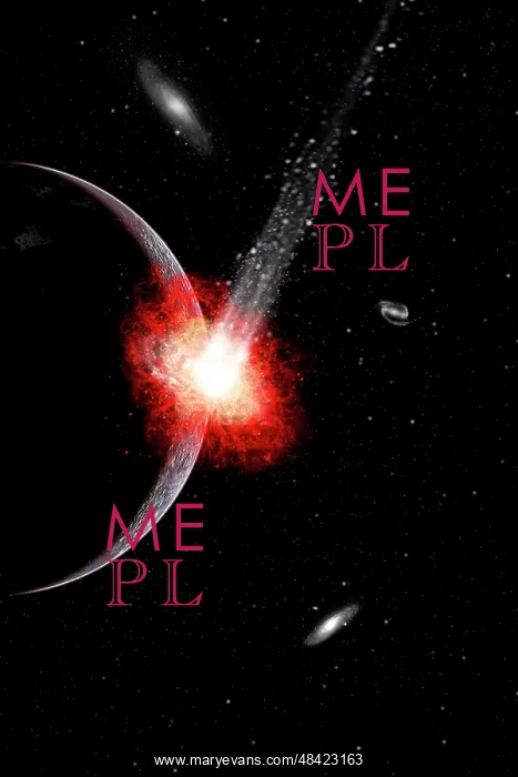 : A comet hitting an alien planet : A comet hitting an alien planet