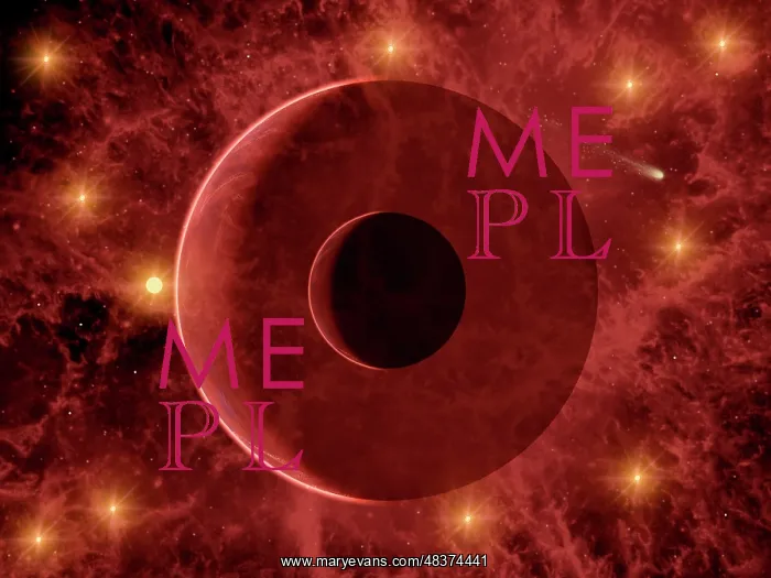 : A comet passing through a nebulous star cluster : A comet passing through a nebulous star cluster