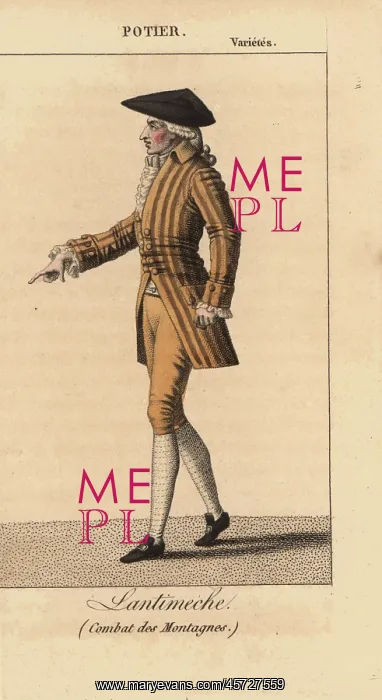 : Comic actor Charles Potier as Lantimeche in : Comic actor Charles Potier as Lantimeche in