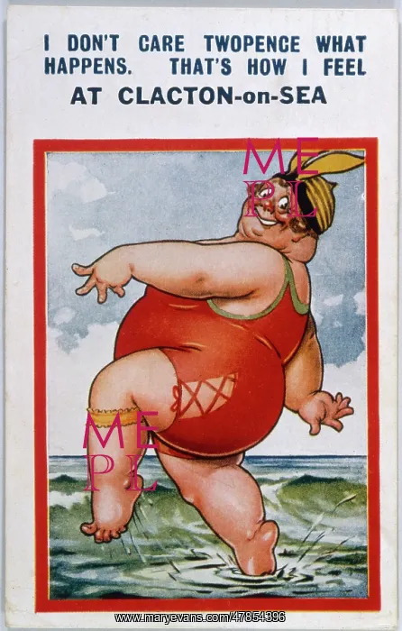 : COMIC CARD / FAT LADY : COMIC CARD / FAT LADY