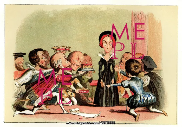 : Comic English Histories by Richard Doyle : Comic English Histories by Richard Doyle