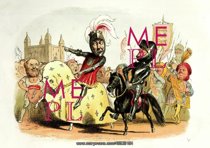 : Comic English Histories by Richard Doyle : Comic English Histories by Richard Doyle