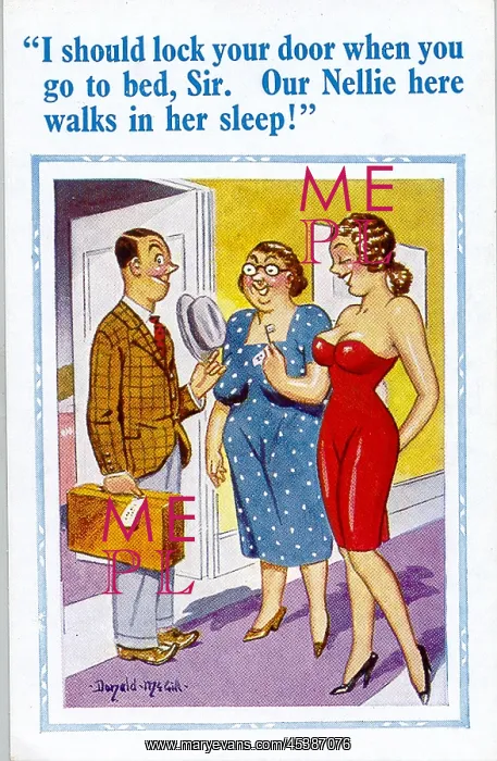 : Comic postcard, Advice to hotel guest : Comic postcard, Advice to hotel guest