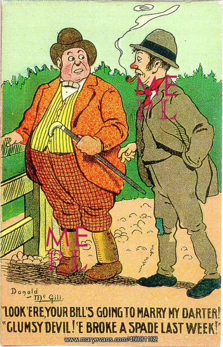 : Comic postcard, Future fathers-in-law : Comic postcard, Future fathers-in-law