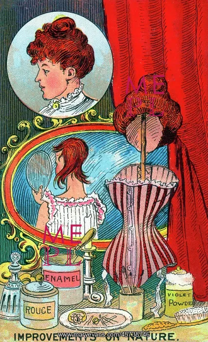 : Comic Postcard - Improvements on Nature - Hair and Make-up : Comic Postcard - Improvements on Nature - Hair and Make-up