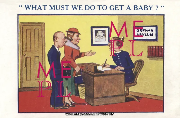 : Comic Postcard Orphan Asylum : Comic Postcard Orphan Asylum