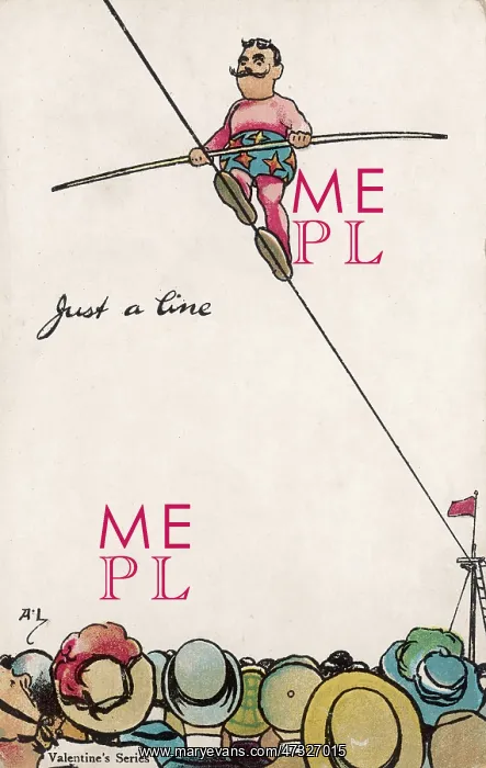  : COMIC TIGHTROPE WALKER