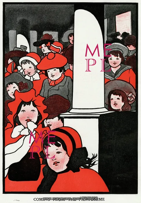 : Coming from the Pantomime by Charles Robinson : Coming from the Pantomime by Charles Robinson