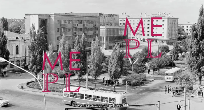 : Comintern Street. Stavropol, 1968 : Comintern Street. Stavropol, 1968