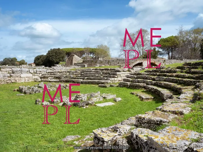 : Comitium, Paestum, Campania, Italy : Comitium, Paestum, Campania, Italy