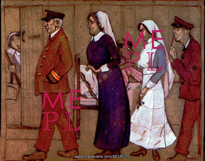: The Commandant's daily inspection, WW1 : The Commandant's daily inspection, WW1