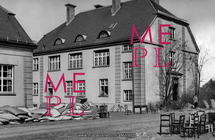 : Commandant's office in Dachau concentration camp, 1933 : Commandant's office in Dachau concentration camp, 1933