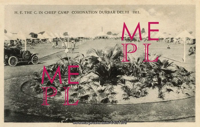 : Commander in Chief's Camp, Coronation Durbar, Delhi, India : Commander in Chief's Camp, Coronation Durbar, Delhi, India