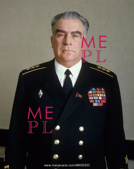 : Commander of the USSR Pacific Fleet Vladimir Sidorov, 1985 : Commander of the USSR Pacific Fleet Vladimir Sidorov, 1985