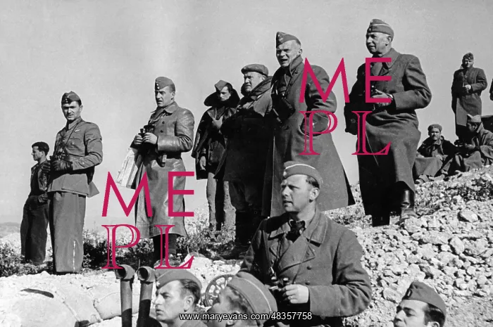 : Commanders of the Condor Legion at Toledo, Spain, 1939 : Commanders of the Condor Legion at Toledo, Spain, 1939