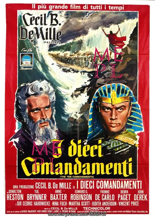 : The Ten Commandments a 1956 American religious : The Ten Commandments a 1956 American religious