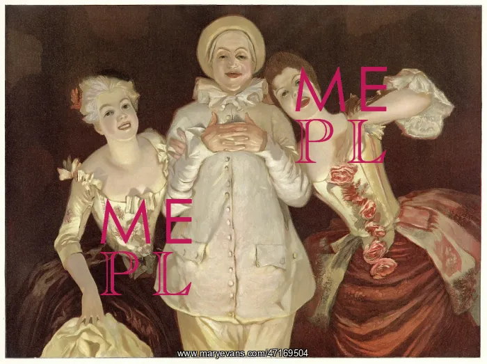  : Commedia Dell'Arte - Kunst