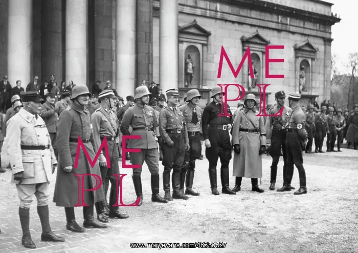 : Commemoration event for Freikorps leaders, 1933 : Commemoration event for Freikorps leaders, 1933
