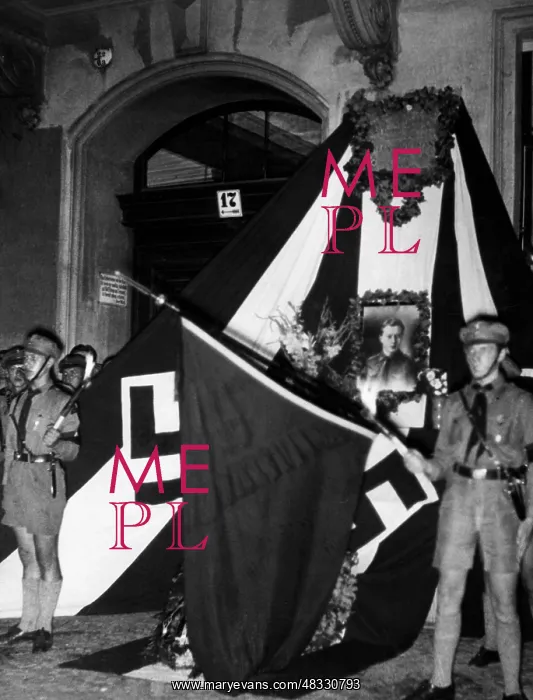 : Commemoration of the murdered Hitlerjunge - member : Commemoration of the murdered Hitlerjunge - member