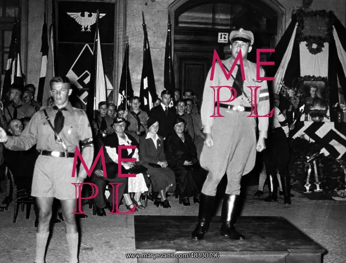 : Commemoration of the murdered Hitlerjunge - member : Commemoration of the murdered Hitlerjunge - member