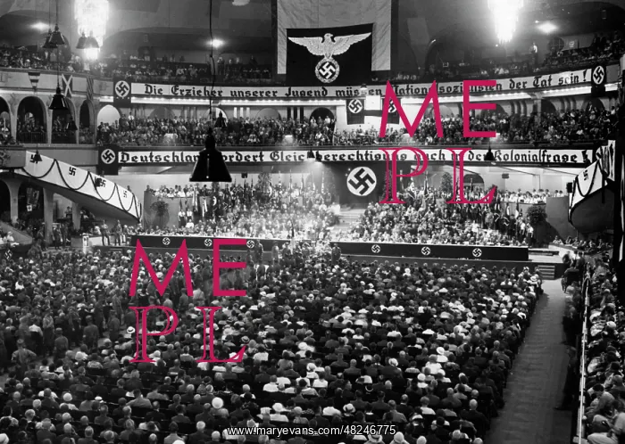 : Commemorative ceremony in the Berlin Sportpalast, 1933-1939 : Commemorative ceremony in the Berlin Sportpalast, 1933-1939