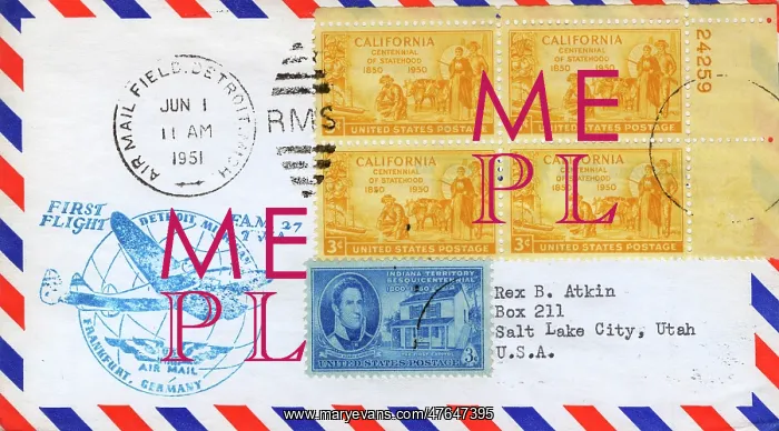: Commemorative envelope with stamps : Commemorative envelope with stamps