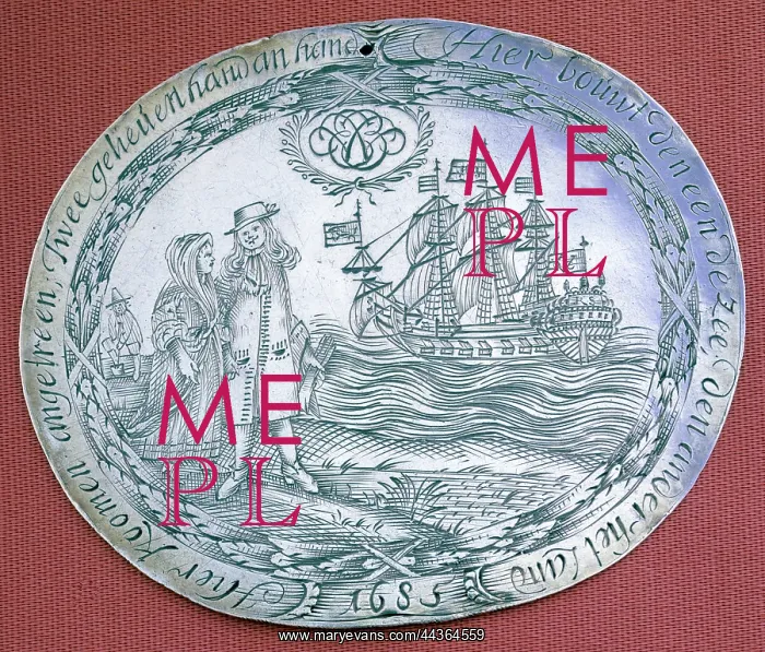 : Commemorative medal, circa 1685 : Commemorative medal, circa 1685