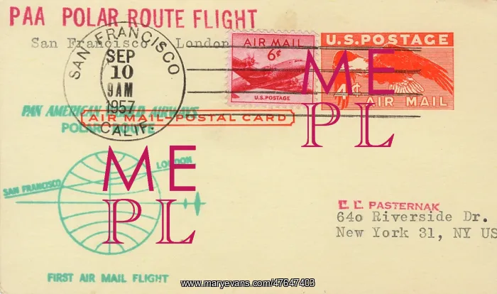 : Commemorative postcard with stamps : Commemorative postcard with stamps