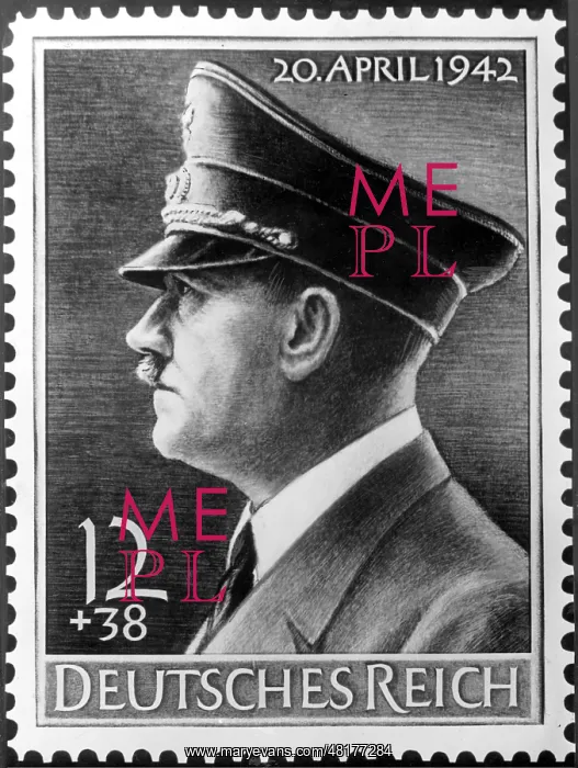 : Commemorative stamp of Adolf Hitler : Commemorative stamp of Adolf Hitler