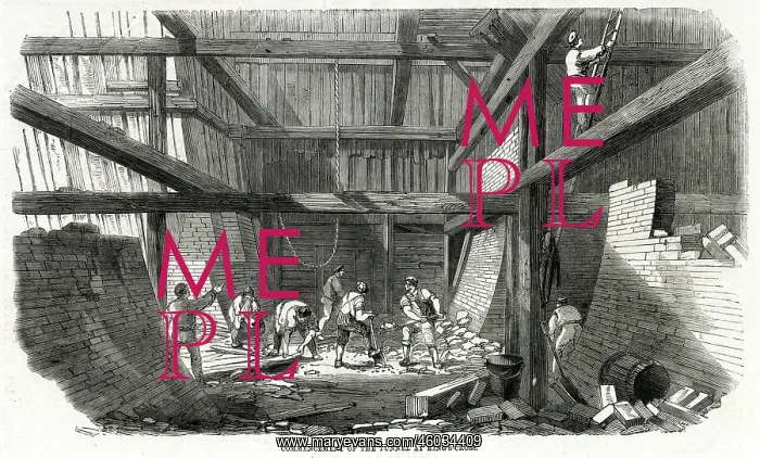: Commencement of the tunnel at King's Cross 1860 : Commencement of the tunnel at King's Cross 1860