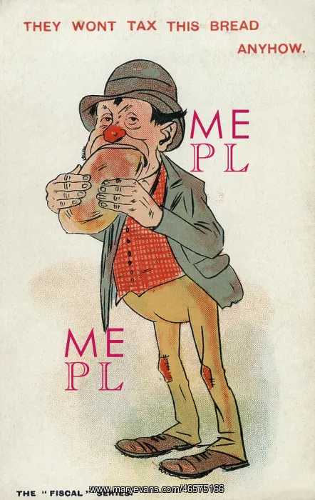 : Comment on Tariff Reform in regard to bread : Comment on Tariff Reform in regard to bread
