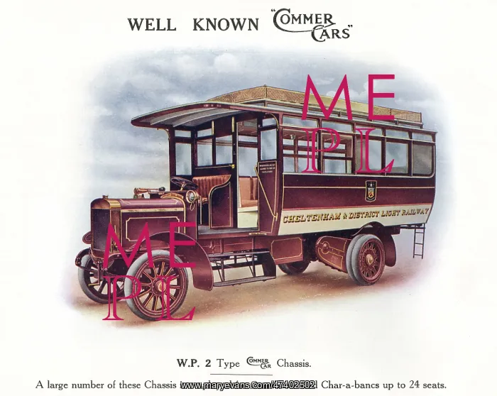 : Commer Bus 1914 : Commer Bus 1914