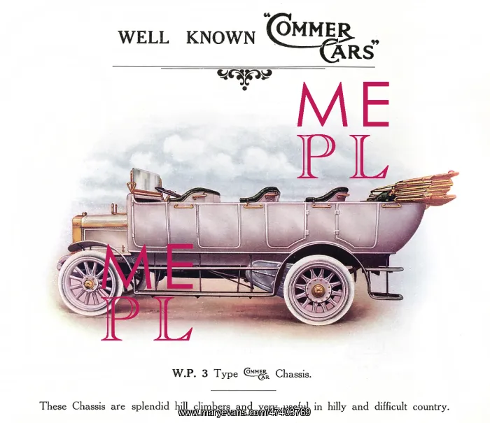 : Commer Charabanc : Commer Charabanc