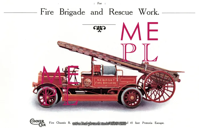  : COMMER FIRE ENGINE