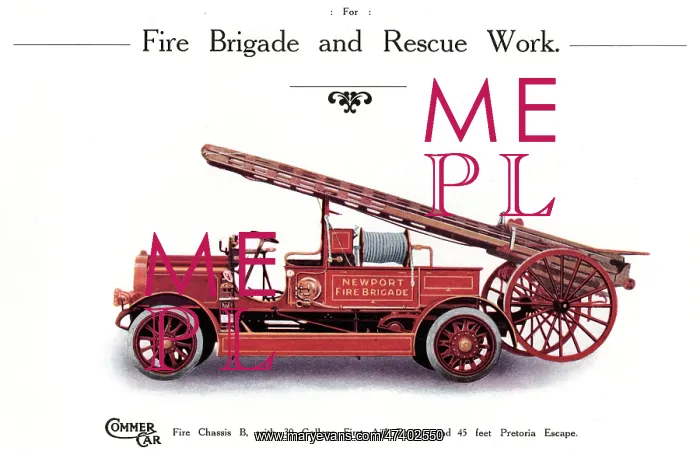 : COMMER FIRE ENGINE : COMMER FIRE ENGINE
