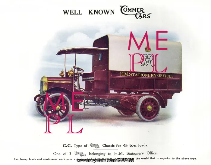  : Commer Van 1914