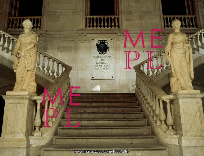 : Commerce and Industry, allegorical sculptures, Barcelona : Commerce and Industry, allegorical sculptures, Barcelona