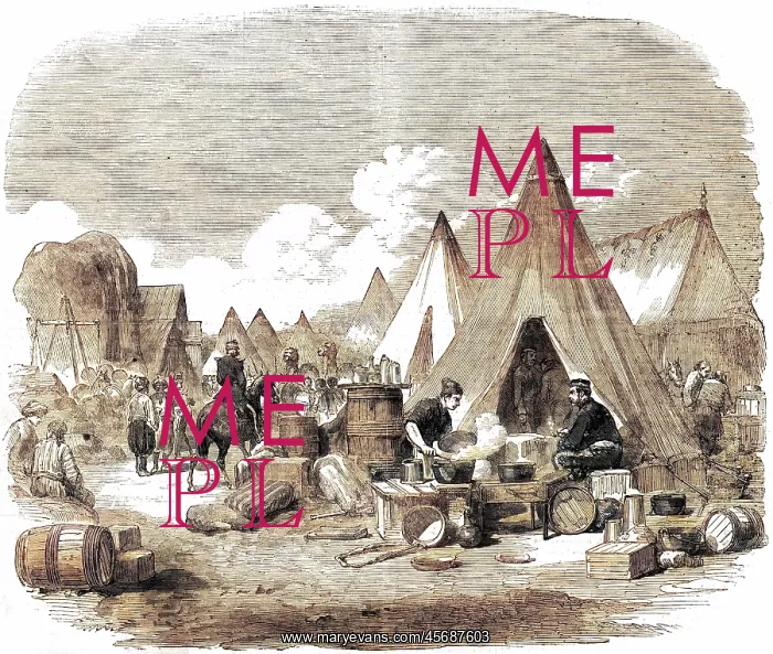 : The Commissariat Camp in the Crimea, 1855 : The Commissariat Camp in the Crimea, 1855