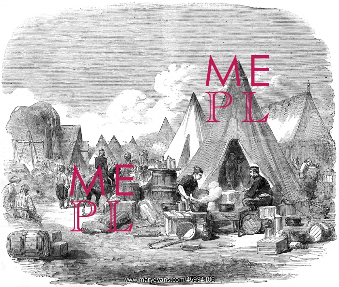 : The Commissariat Camp in the Crimea, 1855 : The Commissariat Camp in the Crimea, 1855